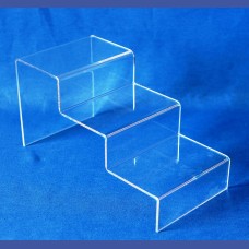 REPISA ESCALERA doblada  3 bases Fondo 65 mm<br>Medidas: 150 x 195 x 150 mm<br>